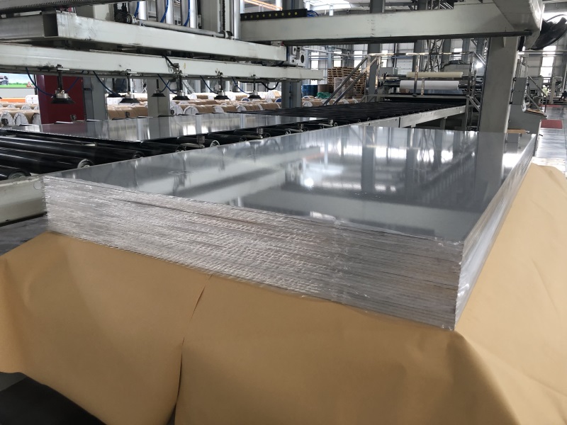 母线槽铝板_ 1060铝合金母线槽拉伸铝板厂家标识为河南明泰